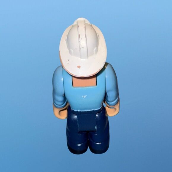 Vintage 1979 Fisher Price EMT Ambulance HUSKY HELPERS Action Figure Workers A20 - Picture 8 of 8